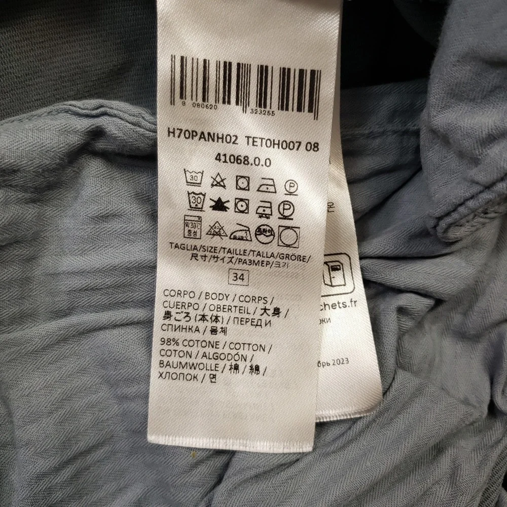 Eleventy Chino Pants Mens 34R Gray Pleated Cotton Blend Trousers Made in Italy
